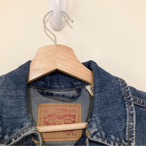 Levi’s Ex-Boyfriend Trucker Jacket Size Extra Small - Picture 6 of 8